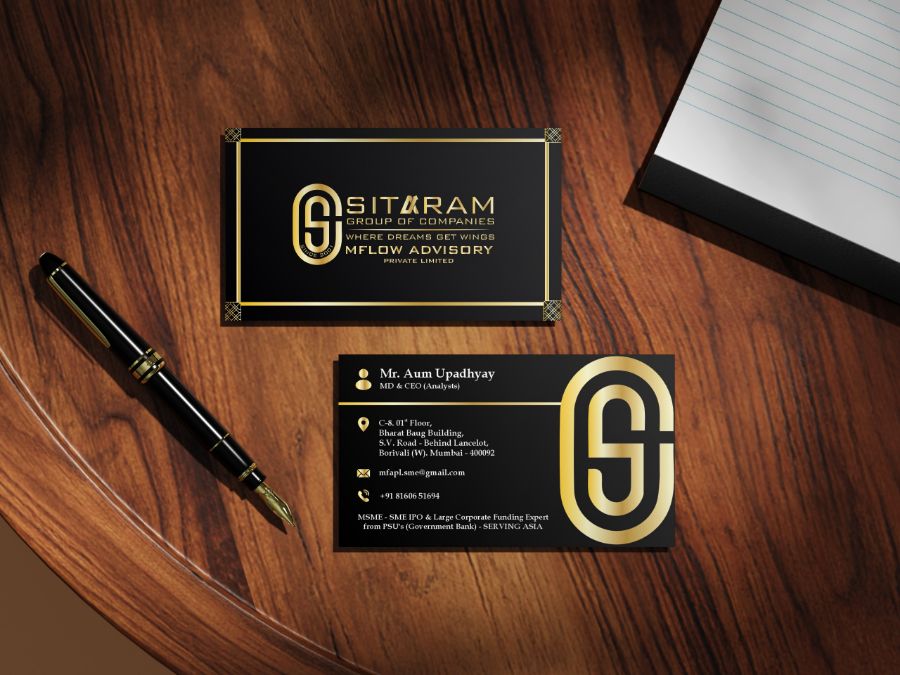 Sitaram — stationery by Visual Pioneers Studio, Ahmedabad